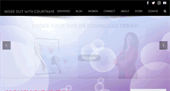 Desktop Screenshot of insideoutwithcourtnaye.org